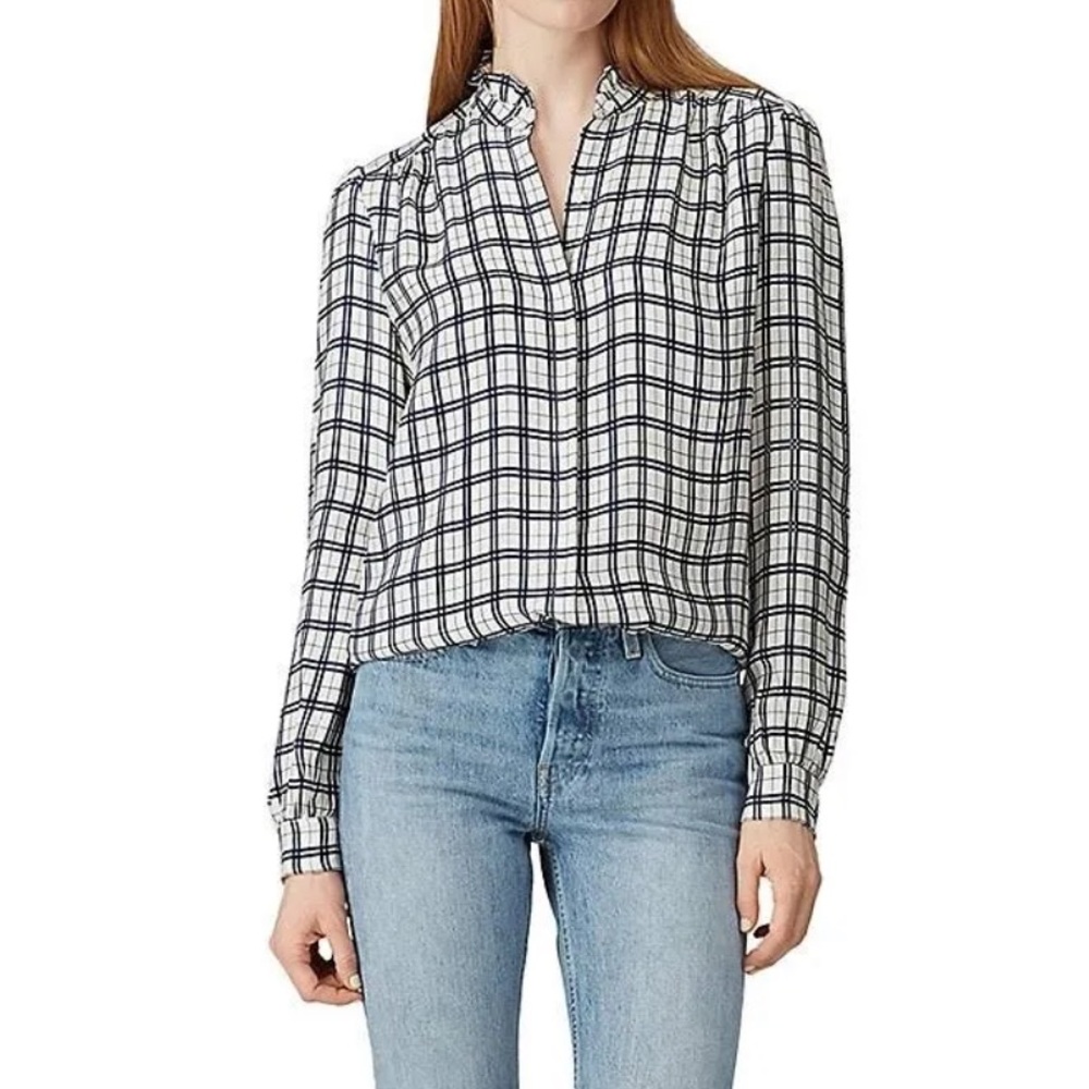 Joie “Mintee” Check Top